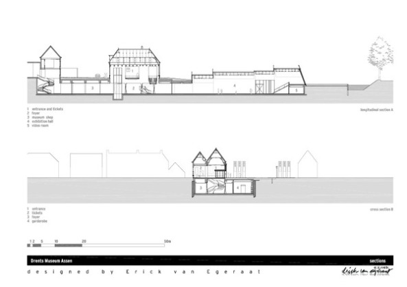 Egeraats Drents-Museum in Assen fertig