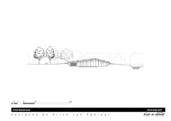 Egeraats Drents-Museum in Assen fertig