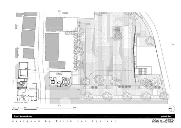 Egeraats Drents-Museum in Assen fertig