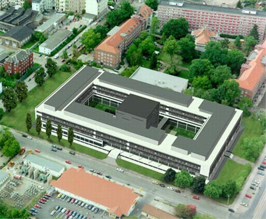Richtfest fr Biotechnologiezentrum in Dresden