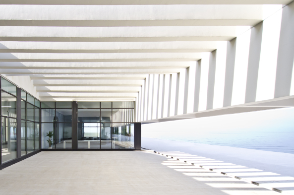 Grenzkontrollpunkt von J. Mayer H. fertig