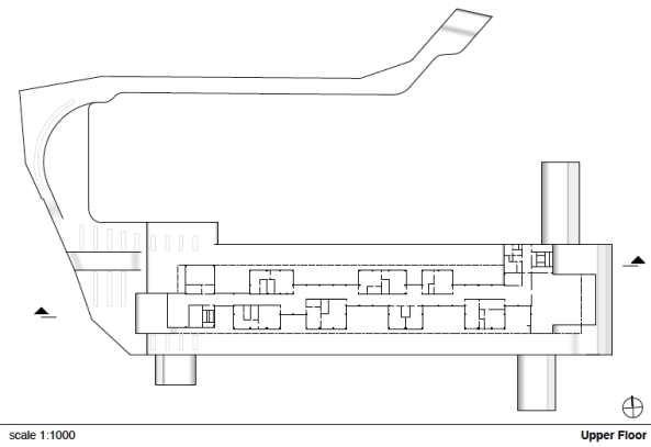 Grenzkontrollpunkt von J. Mayer H. fertig