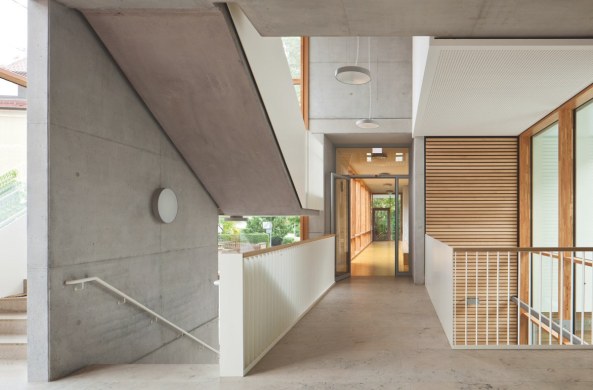 Schule in Stuttgart erweitert