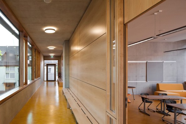 Schule in Stuttgart erweitert