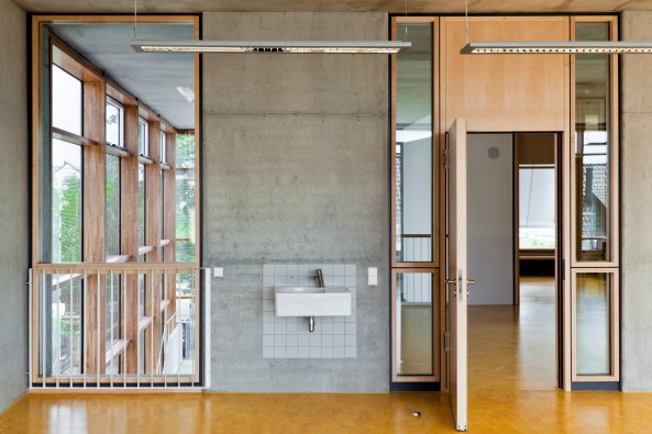 Schule in Stuttgart erweitert