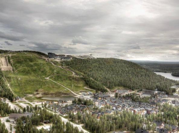 Skiresort von BIG in Lappland