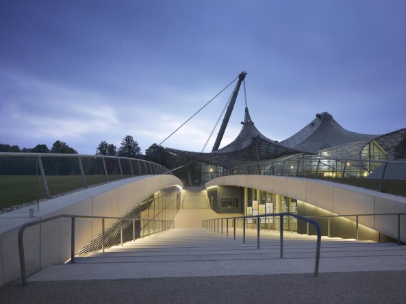 Olympiahalle von Auer+Weber in Mnchen