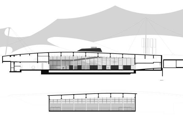 Olympiahalle von Auer+Weber in Mnchen