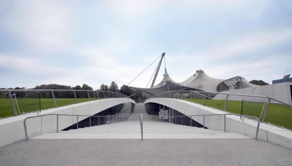 Olympiahalle von Auer+Weber in Mnchen