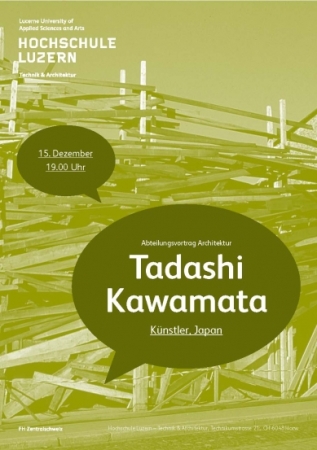 Vortrag von Tadashi Kawamata in Luzern