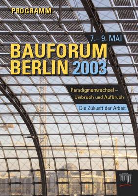 Bauforum Berlin 2003
