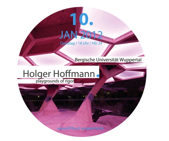 Vortrag von Holger Hoffmann in Wuppertal