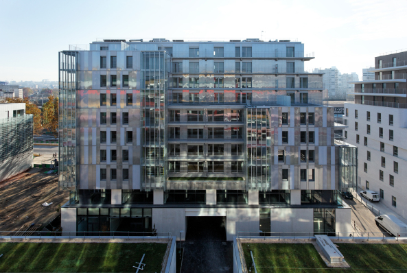 Sozialer Wohnungsbau von DFA in Paris