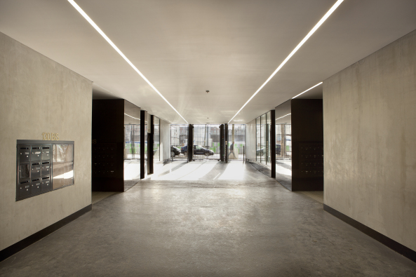 Sozialer Wohnungsbau von DFA in Paris