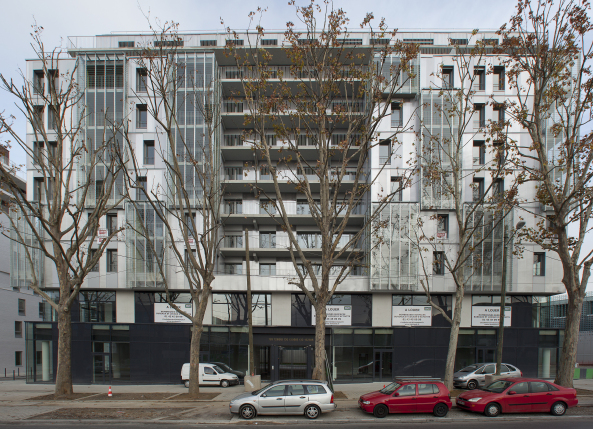 Sozialer Wohnungsbau von DFA in Paris