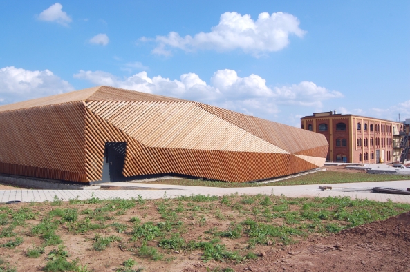 Parkhaus im Schilde-Park in Bad Hersfeld, Architekturbro Dorbritz