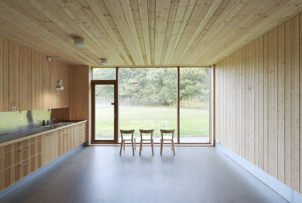 Friedhofsgeb�ude bei Stockholm