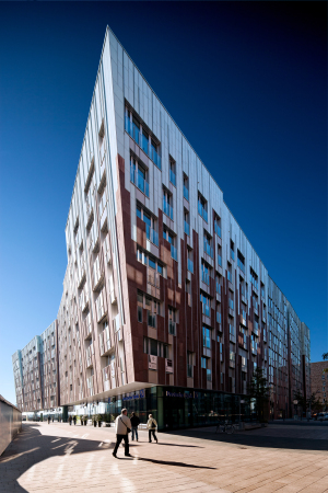 Bau von Egeraat in Hamburger Hafencity