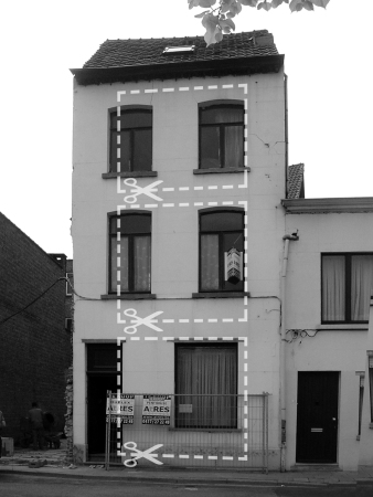 Wohnhaus-Umbau in Belgien