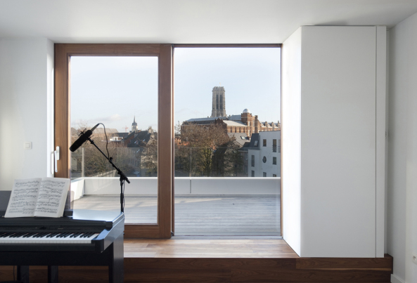 Wohnhaus-Umbau in Belgien