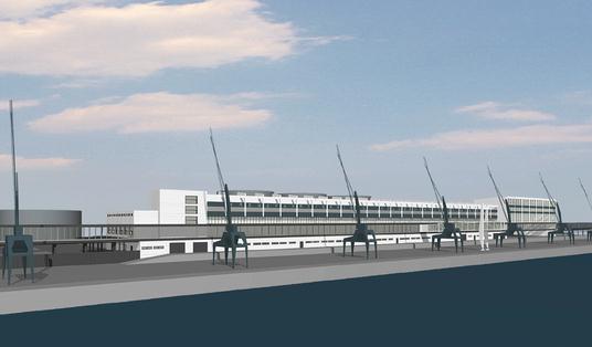 Kreuzfahrt-Terminal in Bremerhaven eingeweiht