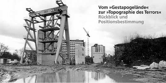 Symposium zur Topographie des Terrors in Berlin