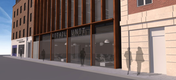 Agentur-Neubau in London