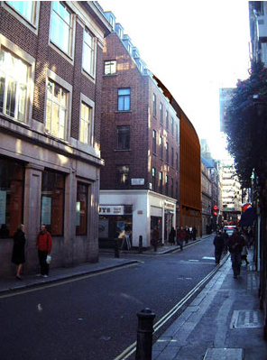 Agentur-Neubau in London