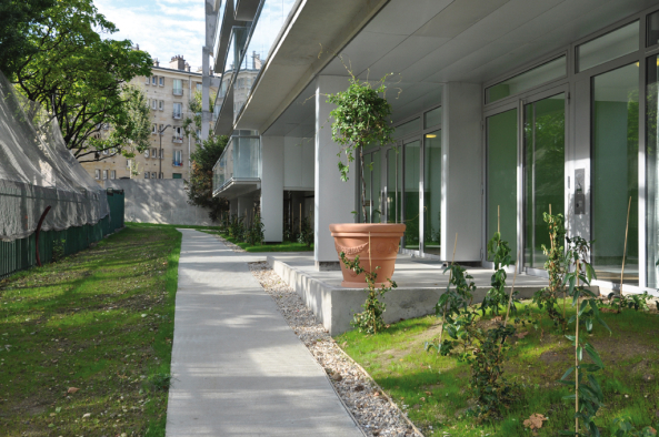 Bois-le-Prtre, Hochhausumbau, Paris