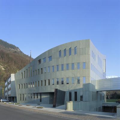 Einweihung von Hollein-Neubau in Vaduz