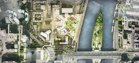 Genehmigung fr Foster-Trme in Paris