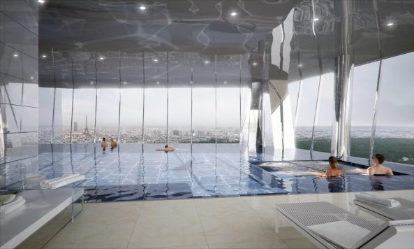 Genehmigung fr Foster-Trme in Paris