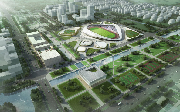 HENN bauen Nantong Sports Center