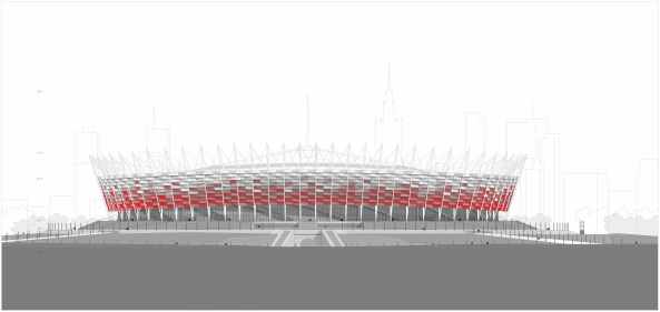 Warschau Ansicht Ost