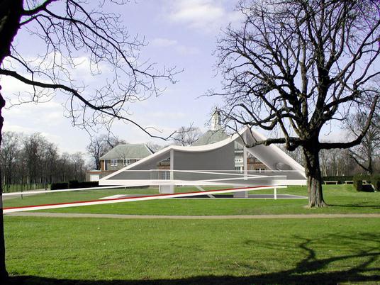 Pavillon von Oscar Niemeyer in London erffnet