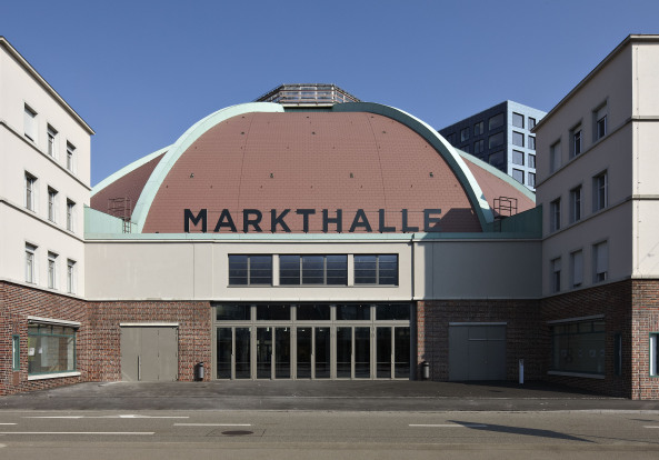 Markthalle Basel umgebaut