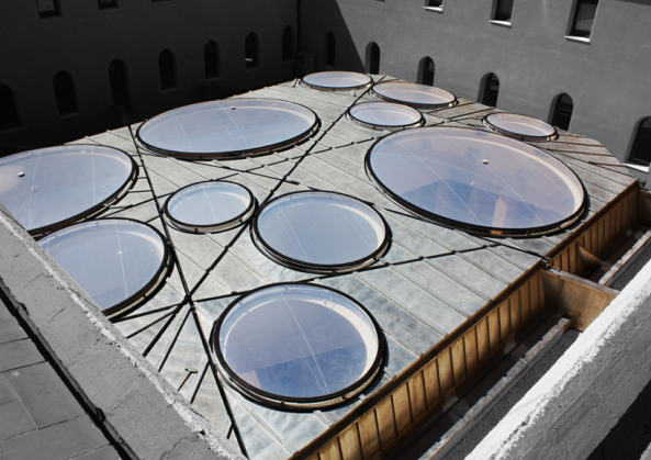 Dachkonstruktion von ON-A in Spanien