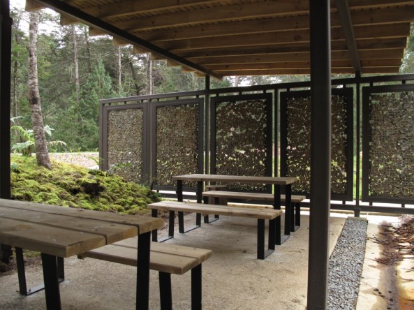 Parkmblierung in Medellin