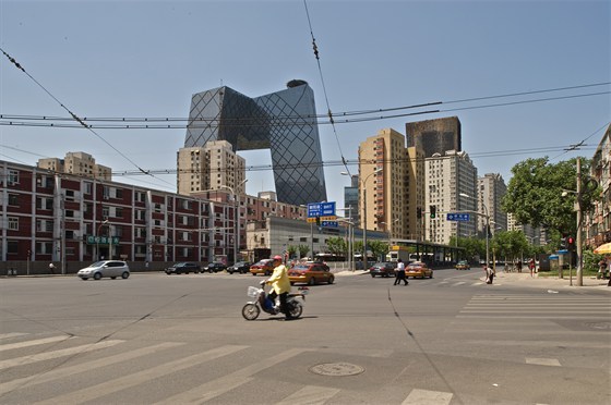 Office for Metropolitan Architecture OMA, Ole Scheeren, TVCC, CCTV Tower, Peking, Landmarken, Architektur fr Despoten, Asien, Arup, Hose, China