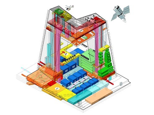 Office for Metropolitan Architecture OMA, Ole Scheeren, TVCC, CCTV Tower, Peking, Landmarken, Architektur fr Despoten, Asien, Arup, Hose, China