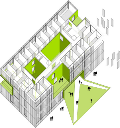 Gemeinschaftszentrum in Madrid