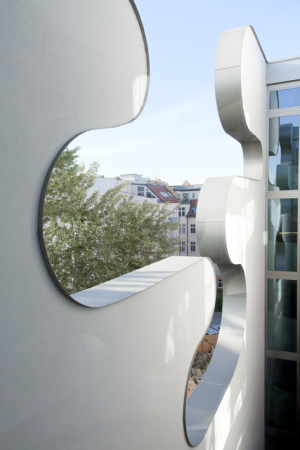 Jrgen Mayer H., Aluminiumfassade, Berlin-Mitte, Wohn- und Geschftshaus