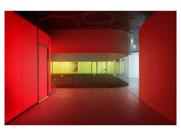 RGB Kindergarten in Valencia, Girod+Anton Arquitectos, nonnadesign, nuno nono nursery & children education centre, RGB Spektrum, Learn how to unlearn, Kita, Bauten f�r Kinder, Fotos: Mariela Apollonio