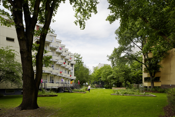 Studentenwohnheim Siegmundshof Berlin, �kopop, Die Baupiloten, Susanne Hofmann, Sanierung, TU Berlin, Architekturstudenten bauen, NOSHE, Andreas Gehrke