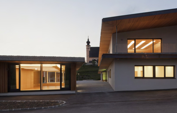 Gemeindezentrum, Feuerwehr, Steinbach, Attersee, sterreich, SPS Architekten