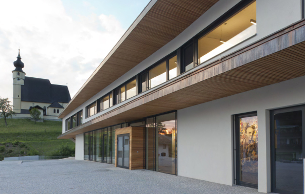 Gemeindezentrum, Feuerwehr, Steinbach, Attersee, sterreich, SPS Architekten