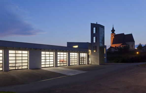 Gemeindezentrum, Feuerwehr, Steinbach, Attersee, sterreich, SPS Architekten