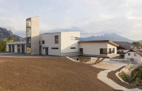 Gemeindezentrum, Feuerwehr, Steinbach, Attersee, sterreich, SPS Architekten