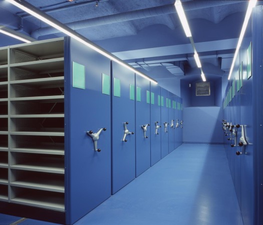 ARGE Architekturbüro Dr. Krause und gildehaus.reich architekten BDA, Goethe- und Schiller-Archiv, Umbau und Sanierung, Schublade, Weimar, Klassikstiftung Weimar, Literaturarchiv