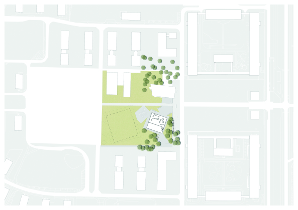 Mensa in Halle fertig